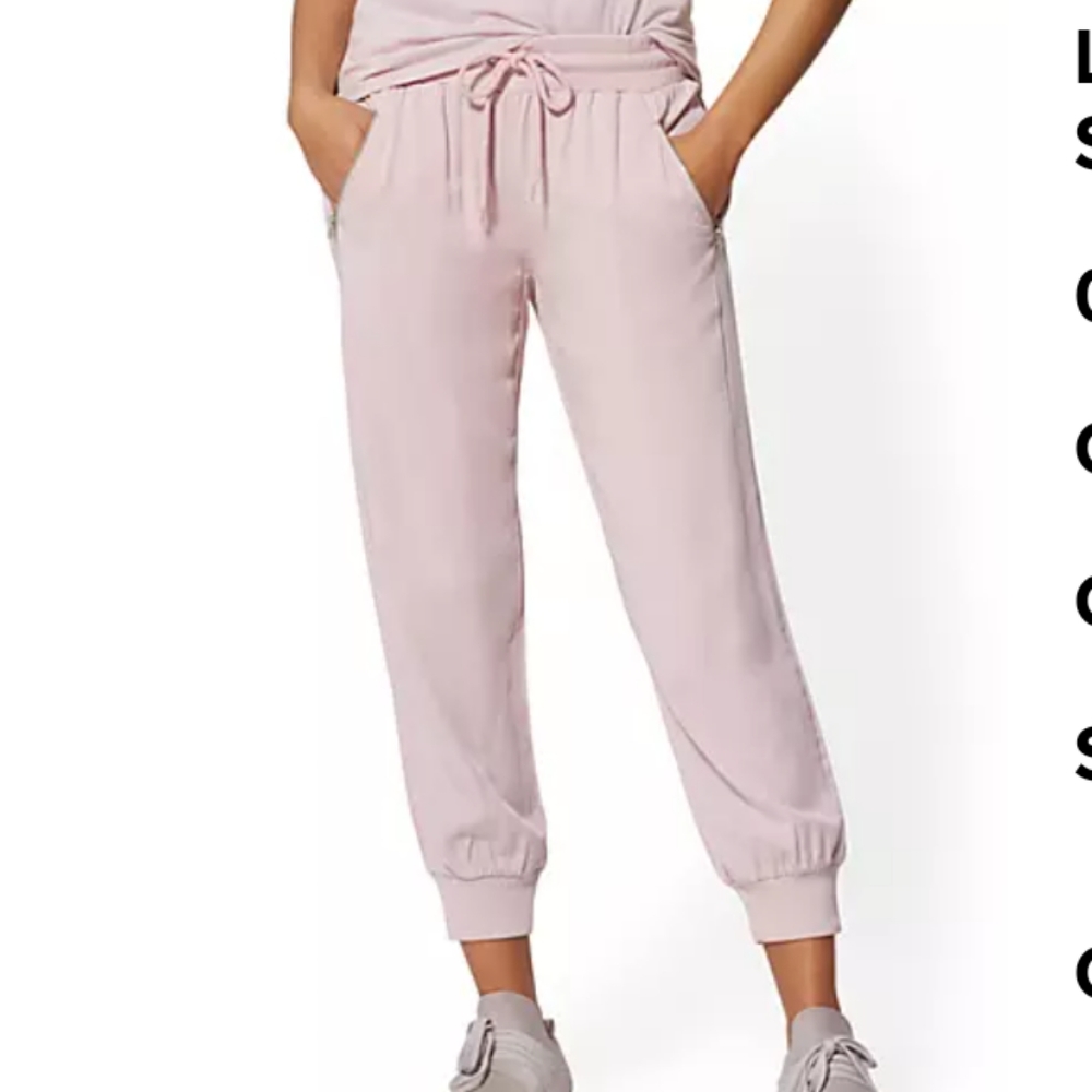 Twill jogger pant